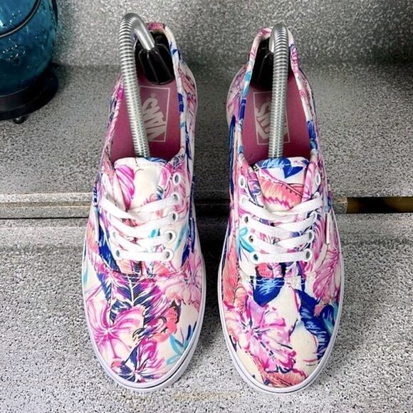 Vans Tropical Authentic Lo Pro Island Vibes Sneakers Shoes Size 8 - Picture 4 of 8